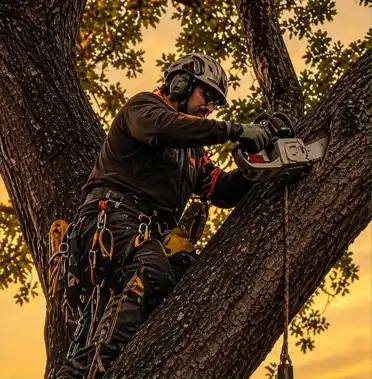 Tall Branch Tree Service certified arborist at work