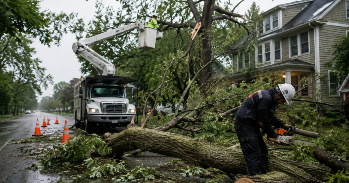 When to Call Emergency Tree Service Buffalo NY After Storm Damage