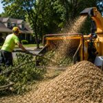 wood chipping services
